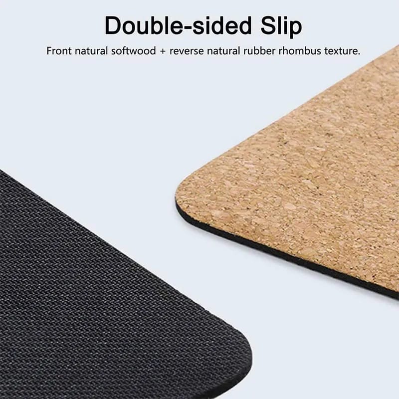 Eco-Friendly Cork + Natural Rubber Yoga Mat  – Non-Slip | CorkZen™ Mats